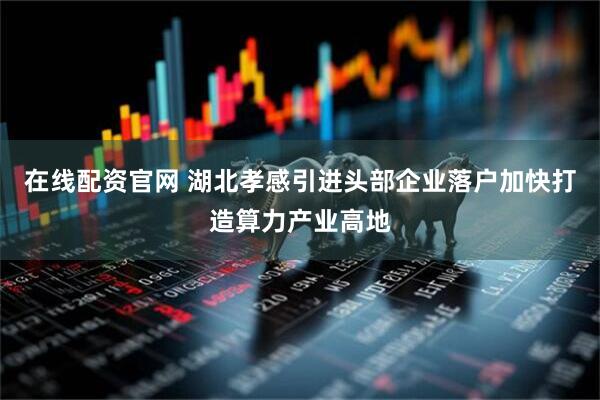 在线配资官网 湖北孝感引进头部企业落户加快打造算力产业高地